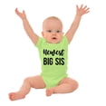 thumbnail image 3 of Newest Big Sis Sisters Older Sibling Bodysuit Jumper Girls Infant Baby Brisco Brands 12M, 3 of 6