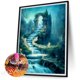 thumbnail image 5 of Pintura de diamante 5D DIY taladro redondo completo noche silenciosa decoración de goteo 30x40cm, 5 of 9