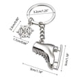 thumbnail image 3 of pstuiky Keychain Rings Winter Sports Ski Keychain Snowboard Keychain Games Small, 3 of 3