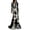 Black1, variant on bravefron Women's Halloween Dress Printed Long Sleeve Long Dress Elegant Casual Holiday Party Outfit for Fall Winter Halloween Costume Events and Seasonal Celebrations