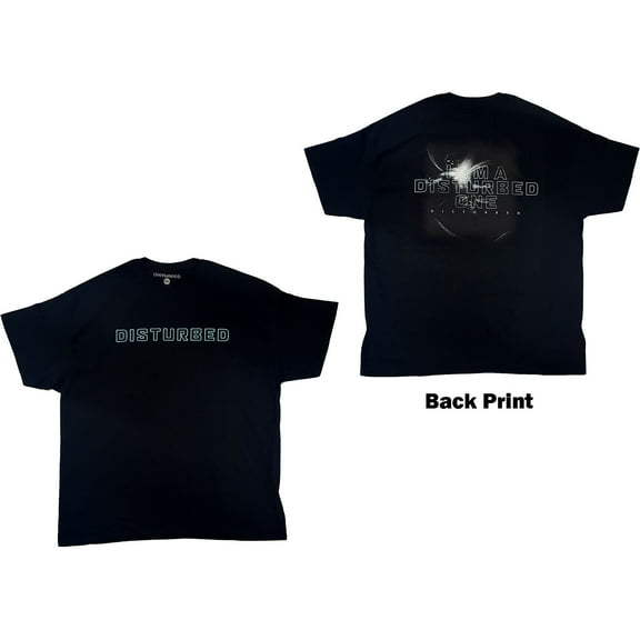 Men's Disturbed I Am A Disturbed One T-shirt Small Black