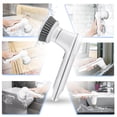 thumbnail image 4 of Tignapoo Cordless Electric Spin Scrubber with 4 Interchangeable Heads for Bathroom, Kitchen, Tiles, and More - LED Light Included, 4 of 6