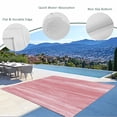 thumbnail image 3 of Pink Outdoor Rug for Patio/Deck/Porch, Non-Slip Large Area Rug 5 x 7 Ft, Vintage Modern Abstract Art Ombre Indoor Outdoor Rugs Washable Area Rugs, Reversible Camping Rug Carpet Runner, 3 of 8