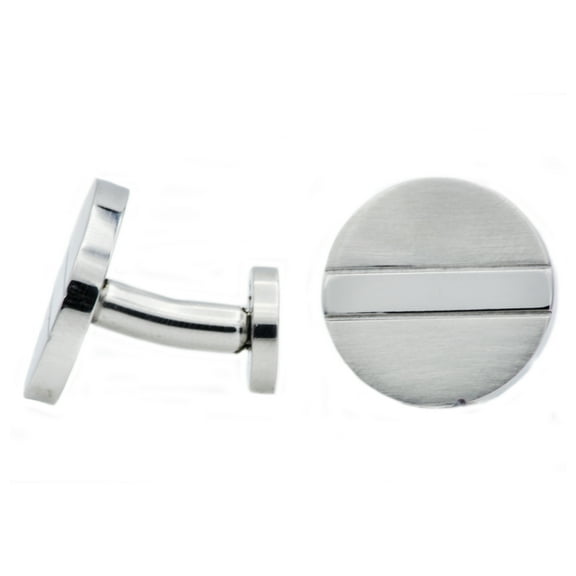 Men's Fancy Stainless Steel Cuff Links.