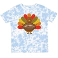 thumbnail image 3 of Inktastic Thanksgiving Day Turkey Football Fan Boys or Girls Toddler T-Shirt, 3 of 5