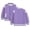 14# Purple, variant on Kids Baseball Jackets Boys Girls Fit Varsity Jacket Casual Lightweight Plain Button Cardigan School Coat Black 170