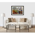 thumbnail image 2 of BUY ART FOR LESS Officially Licensed Framed Central Park by Leonid Afremov 40 x 30 Painting Reproduction Art Print Poster Matted, 2 of 10