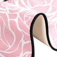 thumbnail image 4 of Kitchen Rugs and Mats Non-Skid Washable Runner Rugs Pink Rose Flower Floral Long 72x24 inch for Floor Cushioned Hallway Entryway Indoor 2x6 Cute, 4 of 7