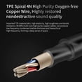 thumbnail image 3 of HiFi Earphone Headphone, in-Ear Earbud with New 10mm Composite Magnetic Dynamic Driver Over Ear Headset with Detachable 2 Pin 0.75MM Cable - Red, 3 of 6