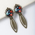 thumbnail image 4 of Coccinella septempunctata Vintage Copper-Colored Lace Bookmarks, Made of Stainless Steel Material, Gifts for Readers and Book Lovers, 4 of 5