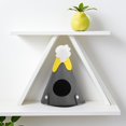 thumbnail image 4 of SOPOTUTU Christmas Guinea Pig Hideout Felt Hut Grey 1Set, 4 of 6