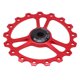 thumbnail image 4 of Sealed Bearing Jockey Wheel, Aluminum Alloy Ceramic Bearing Rear Derailleur Guide Wheel Light Weight 17T For 7/8/9/10 Speed For Most Rear Derailleur ANGGREK AA2716, 4 of 8
