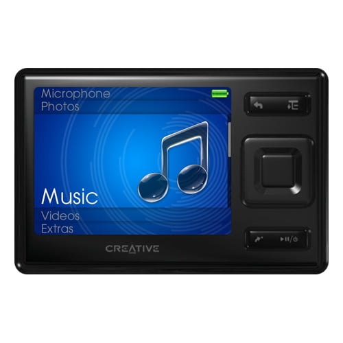 Creative Zen MX 8 GB Video MP3 Player (Black)