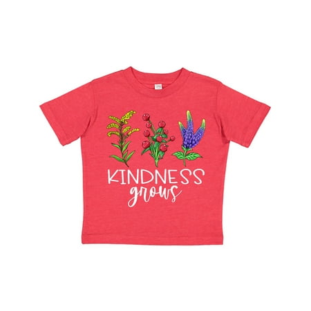 

Inktastic Kindness Grows Wildflowers Gift Toddler Boy or Toddler Girl T-Shirt