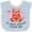 Blue and White, variant on Inktastic My Great Grandma Loves Me- Bear and Hearts Boys or Girls Baby Bib