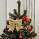 thumbnail image 5 of Decoración con nudo de lazo, decoración para árbol de Navidad, decoración con nudo de lazo de Navidad, 6 uds., 5 of 7