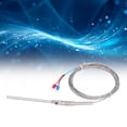 thumbnail image 3 of K Type Thermocouple, Extension Cable Wear Resistant Thermal Probe Sensor 0~600 degrees Celsius  Detector  for Control Instrument for  for Digital Transmitter Red + Black, 3 of 7