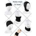 thumbnail image 3 of 4 Pieces Kids Neck Gaiter Unisex Face Cover Scarf UV Protection Bandana Balaclavas for Summer, 3 of 5