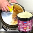 thumbnail image 3 of Multi Purpose Metal Polish Rust Stain Remover Paste, Stainless Steel Cookware Stove Top Cleaner, Anti Oxidation Polish for Kitchen Bathroom, 3 of 7