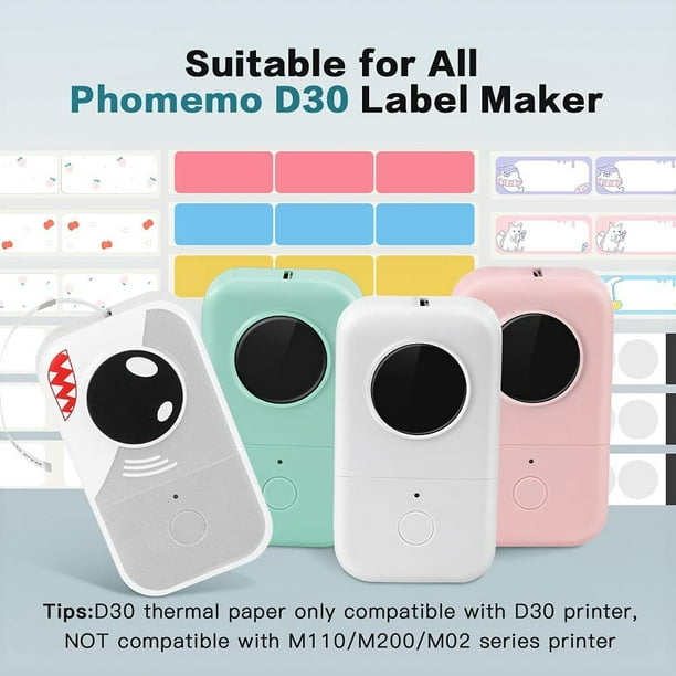 Phomemo 1 Pièce Étiqueteuses- Imprimante D'étiquettes Sans Fil
