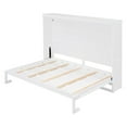 thumbnail image 5 of Triple Tree Adult Modern Queen Plywood PDF Murphy Bed, White, 5 of 10