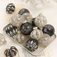 thumbnail image 5 of 9 adornos navideños de bolas de 80 mm/3,15 pulgadas, irrompibles, de plástico transparente y colorido, para colgar en el árbol de Navidad, para fiestas de Navidad, bodas, vacaciones y decoración del, 5 of 5