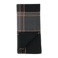 thumbnail image 3 of Saro Lifestyle Plaid Stitched Table Napkin (Set of 4), 3 of 4