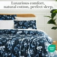 thumbnail image 2 of Southshore Fine Living, Inc. 100% Cotton Duvet Cover California King Size, Comforter Cover, Blue, 2 of 7