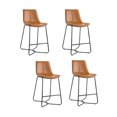 thumbnail image 3 of Heavenly Collection Tan Counter Stool, 3 of 3
