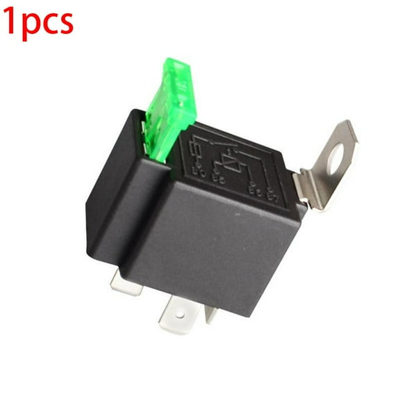 12V Relay 4Pin Automotive 30Amp 30A Normally Open Contact Fused   30A Fuse