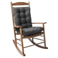thumbnail image 3 of Topchances 16.9" x 16.9" Dark Gray Rocking Chair Cushion, (2 Count), 3 of 8