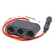 thumbnail image 2 of Adaptador divisor para coche con enchufe metálico de alta resistencia/almohadillas calefactoras/dispositivos Amplificador de potencia para vehículos de 12 V/24 V, 2 of 7