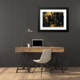 thumbnail image 4 of Alexandre-Gabriel Decamps 24x18 Black Modern Framed Museum Art Print Titled - The Experts (1837), 4 of 5