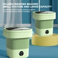 thumbnail image 6 of PRINxy Portable washing Machine,Foldable Mini Washing Machine,Small Washer for Baby Clothes,Underwear or Small Items,Apartment,Dorm,Camping,Travel laundry,Green,, 6 of 8