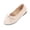 White, variant on Willtoo Women’s Flats Round Toe Slip‑on Ballet Shoes, Bow Rhinestone Decor Soft Lightweight Dress Casual Footwear Office Dating Daily Walking Shoes