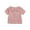 Pink, variant on JoyHoop Striped Cute Baby Short Sleeved T-Shirt Children Clothes Tops boy's Sweatshirt Kids O-Neck Pullover Blouse 1 2 3 4 5 6 7 8 Years