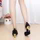 thumbnail image 5 of XIHAHA, superventas, zapatos de baile latino para mujer, zapatos de baile de salón para damas, niñas, zapatillas de baile de Tango, zapatos de tacón alto de Jazz, 5 of 5