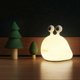 thumbnail image 1 of Night Light Ipalmay Home Night Lights for Kids USB Rechargeable Lamps, ABS+PC Bedside Lamp for Breastfeeding, Touch Control and Timer Setting, White, 1 of 4