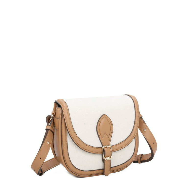 COACH Vintage Large Saddle Pouch in Natural