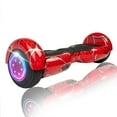 thumbnail image 3 of XPRIT 6.5'' Webster Self Balancing Hoverboard, w/Wireless Speaker, UL2272 Certified - Red, 3 of 4