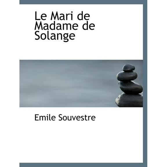 Le Mari de Madame de Solange (Paperback)