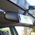 thumbnail image 4 of Clear Horizontal Vehicle Parking Permit Pass Hanger Tag Holder - Hangs from Car Rear View Mirror - by Specialist ID, Sold Individually, 4 of 7
