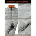 thumbnail image 4 of Heated Vest for Men and Women With 2 Pcs 20000mah Battery Included,21 Zone Heated Vest,Suitable for Camping,Hiking,and Other Outdoor Activities., 4 of 7