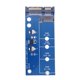 thumbnail image 1 of Convertidor jixopn M.2 NGFF, lector de tarjetas de disco duro, adaptador M2 a SATA, tarjeta adaptadora SSD de 2,5 pulgadas, SATA3 6G, clave B, compatible con SSD M.2 2230/42/60/80, 1 of 8