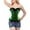 Green, variant on Womens Gothic Waist Cincher Corset Bustier Body Shaper Floral Corset Vintage Pattern Knitting Shapewear Plus Size