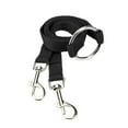 thumbnail image 1 of Double Leashes for Dogs Walk and Control 2 Dogs Nylon Belt Pet Dog Traction Rope for Small Pets (Black), 1 of 5