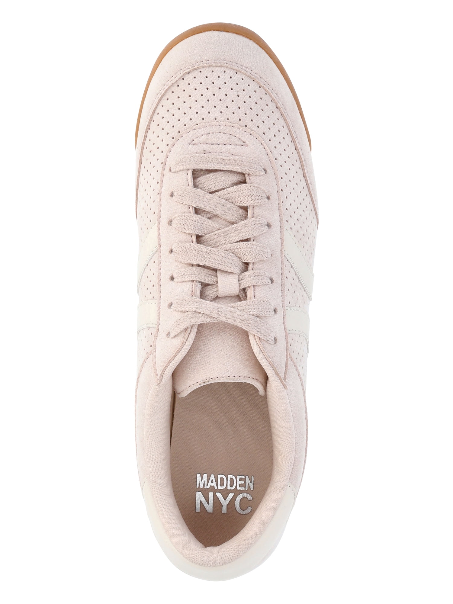 Madden NYC Women's Gum Sole Lace-up Low Sneakers