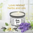 thumbnail image 3 of Magnificent101 I Love You Valentine's Day Vanilla Lavender Aromatherapy Candle for Love, Romance, Relationships, Couples - Natural Soybean Wax Tin - 6oz, 3 of 4