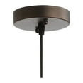 thumbnail image 7 of JONATHAN Y Farmhouse 14.25" Adjustable Industrial Metal LED Pendant, Oil Rubbed Bronze, 7 of 7