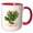 Red/White, variant on 3drose, Connecticut Territory Tree the White Oak, 15oz Mug